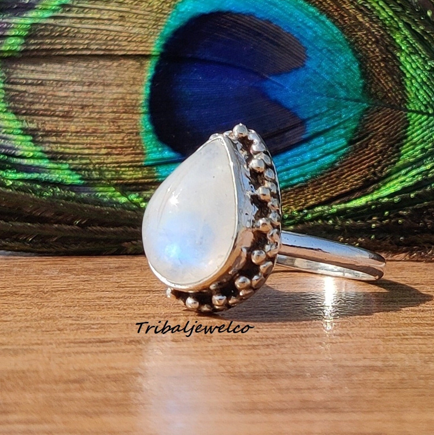Bague moonstone hotsell