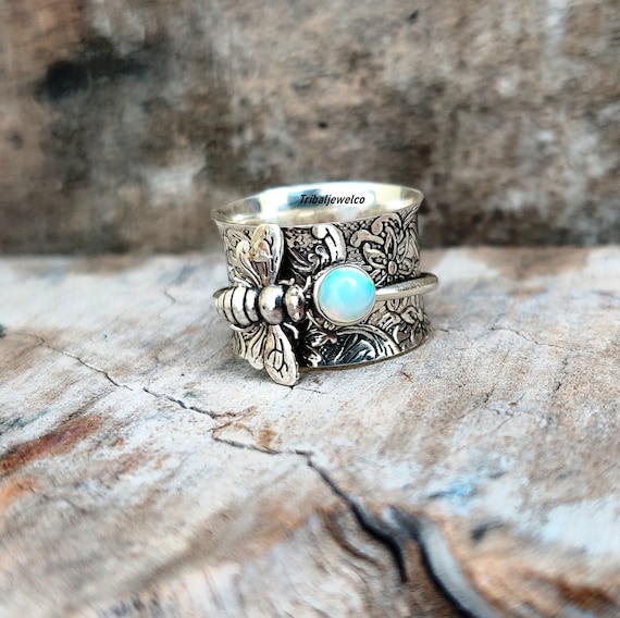 Opal spinner ring deals