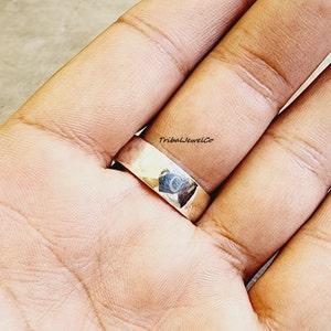 Sturdy Ring Gift For Men in 925 Sterling Silver, Silver Minimal Ring, Statement Ring, Silver Ring For Men, Handmade Ring, Gift For Him