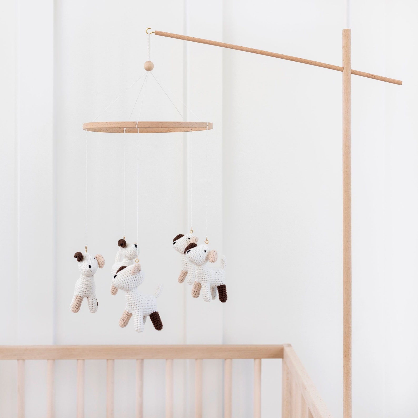 Handgemachtes Modernes BabyBett mobile Löwe Baby mobile Etsy.de