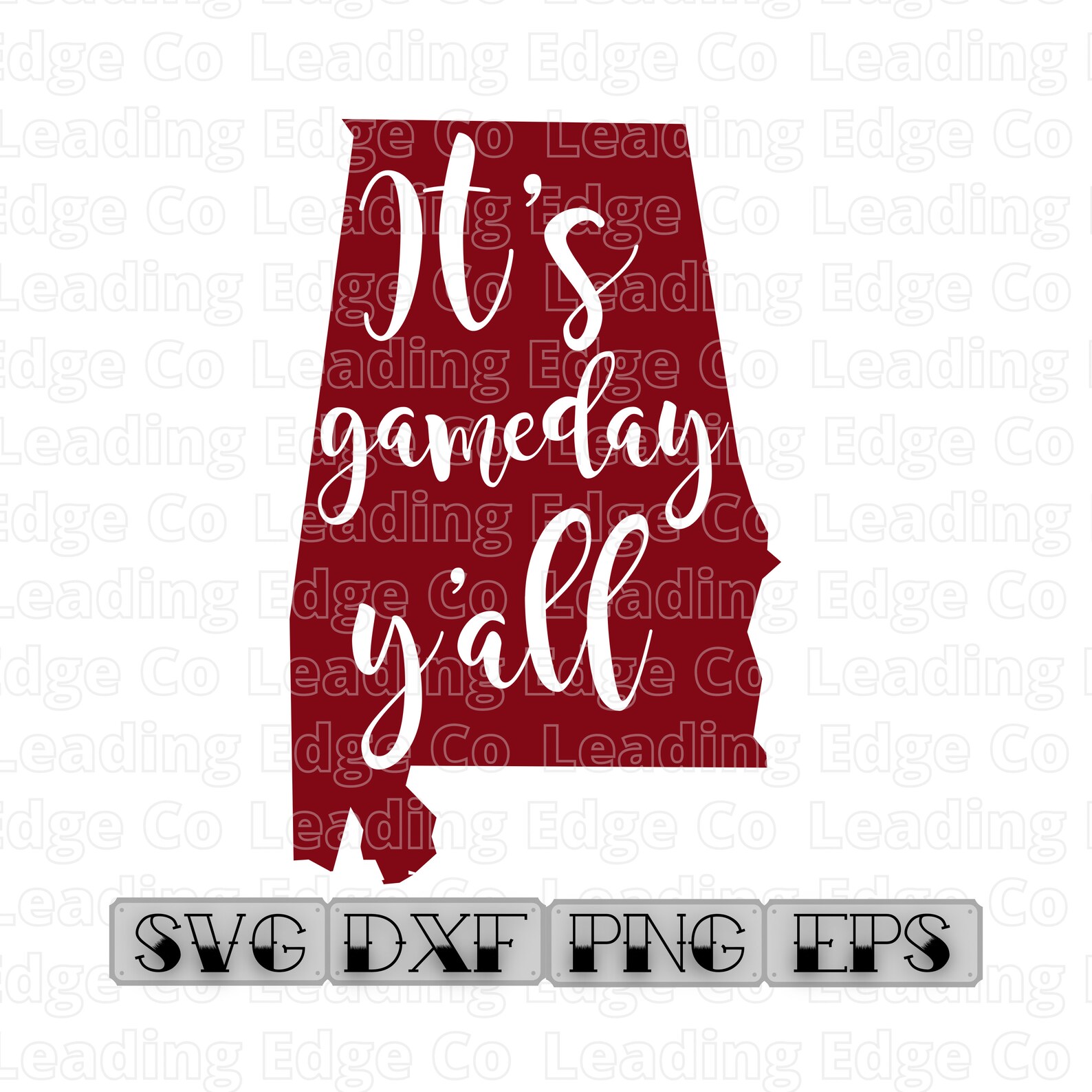 Alabama Game Day Yall Digital Download Crimson Tide Vector Etsy