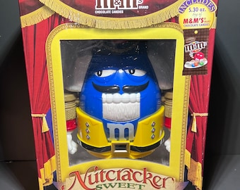 M&M Candy Dispenser Nutcracker- Limited Edition