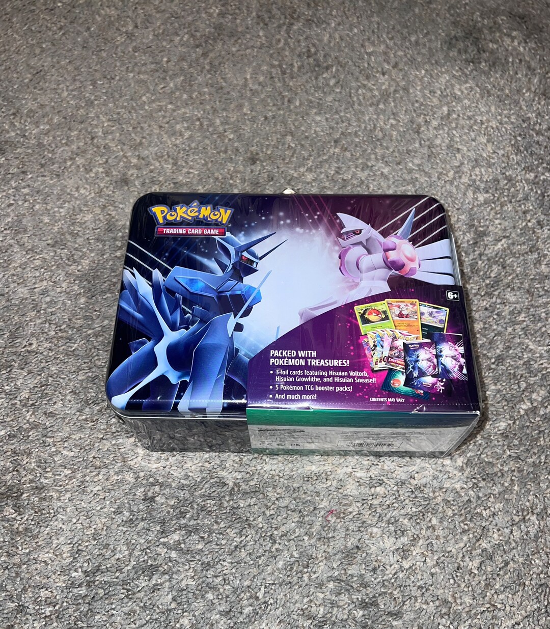Pokémon Lunch Box Tin Purple Box Etsy