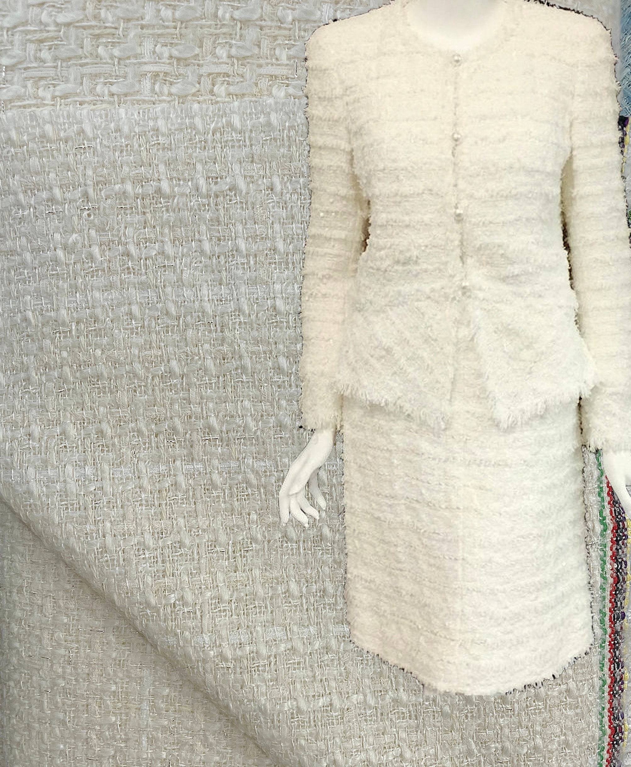 Cream Boucle – Linen + Cloth