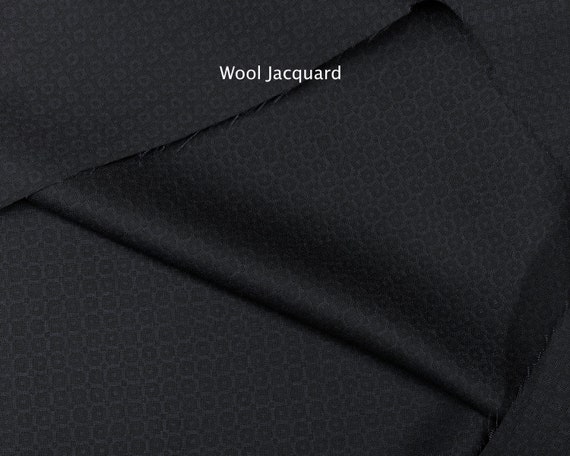 Wool sartorial jacquard Coat Monogram