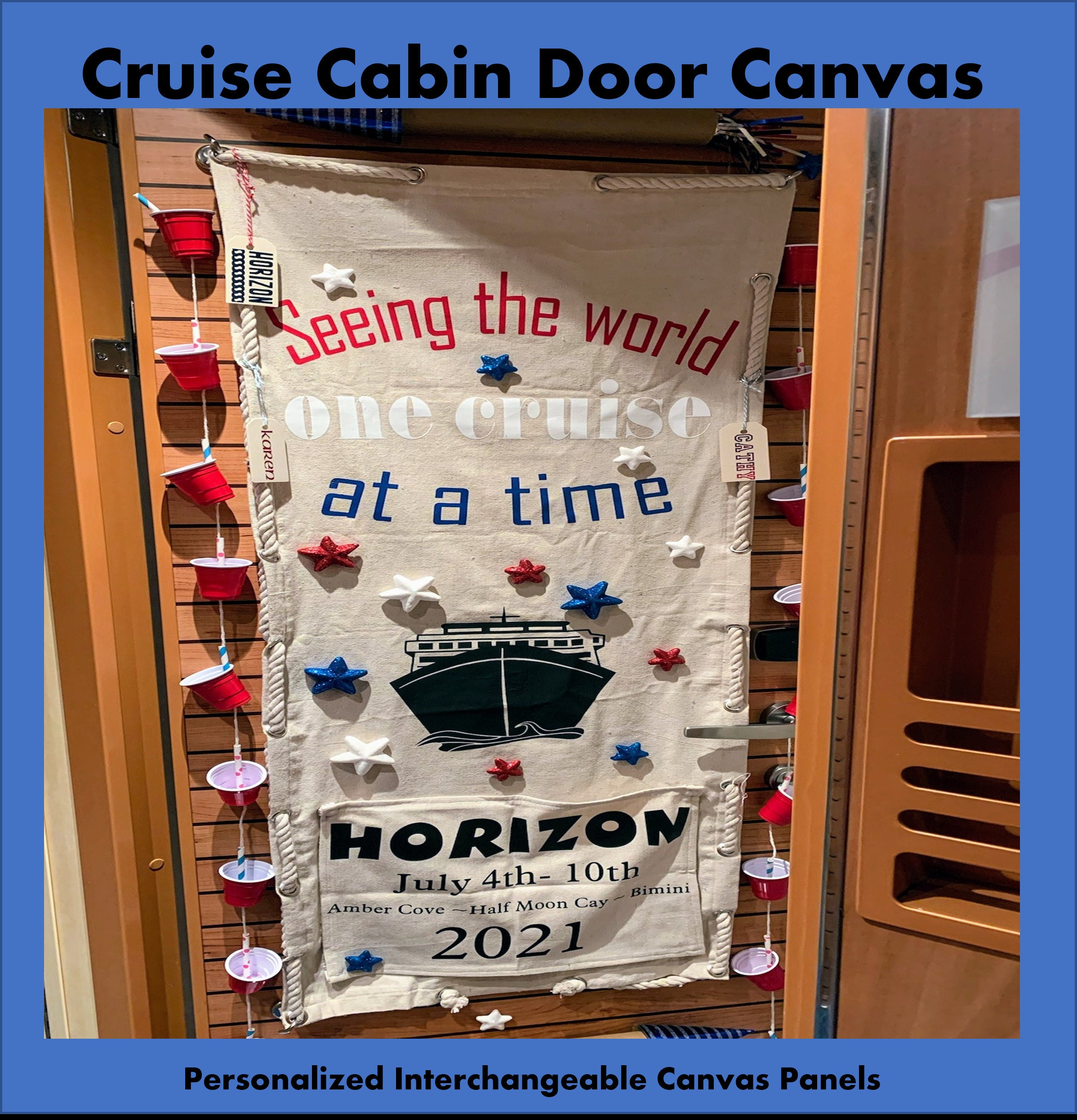 Cruise Cabin Door Canvas Wall Canvas Door Canvas Etsy