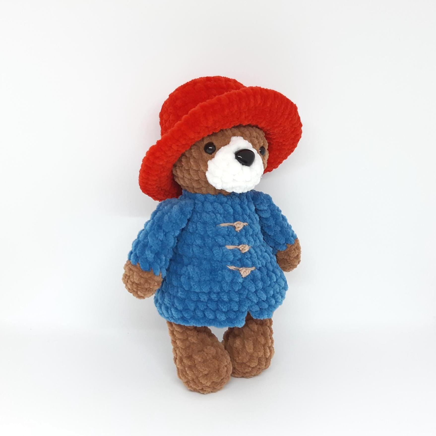 Bear Plushie Crochet Pattern PDF: Amigurumi Teddy Bear Traveler Doll - Etsy