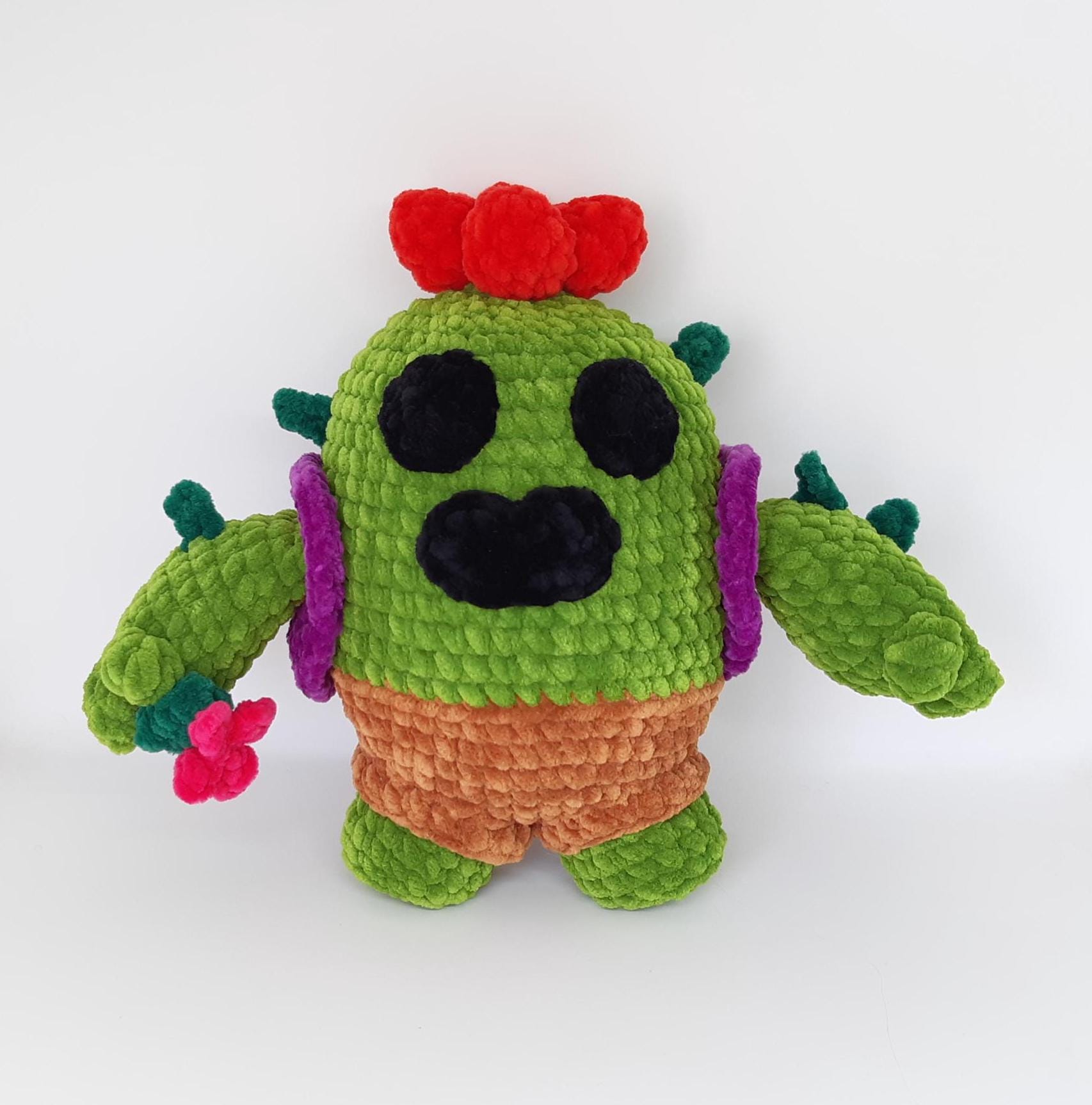 Crochet Spike Plushie: Brawl Stars Inspired Cactus Toy - Etsy
