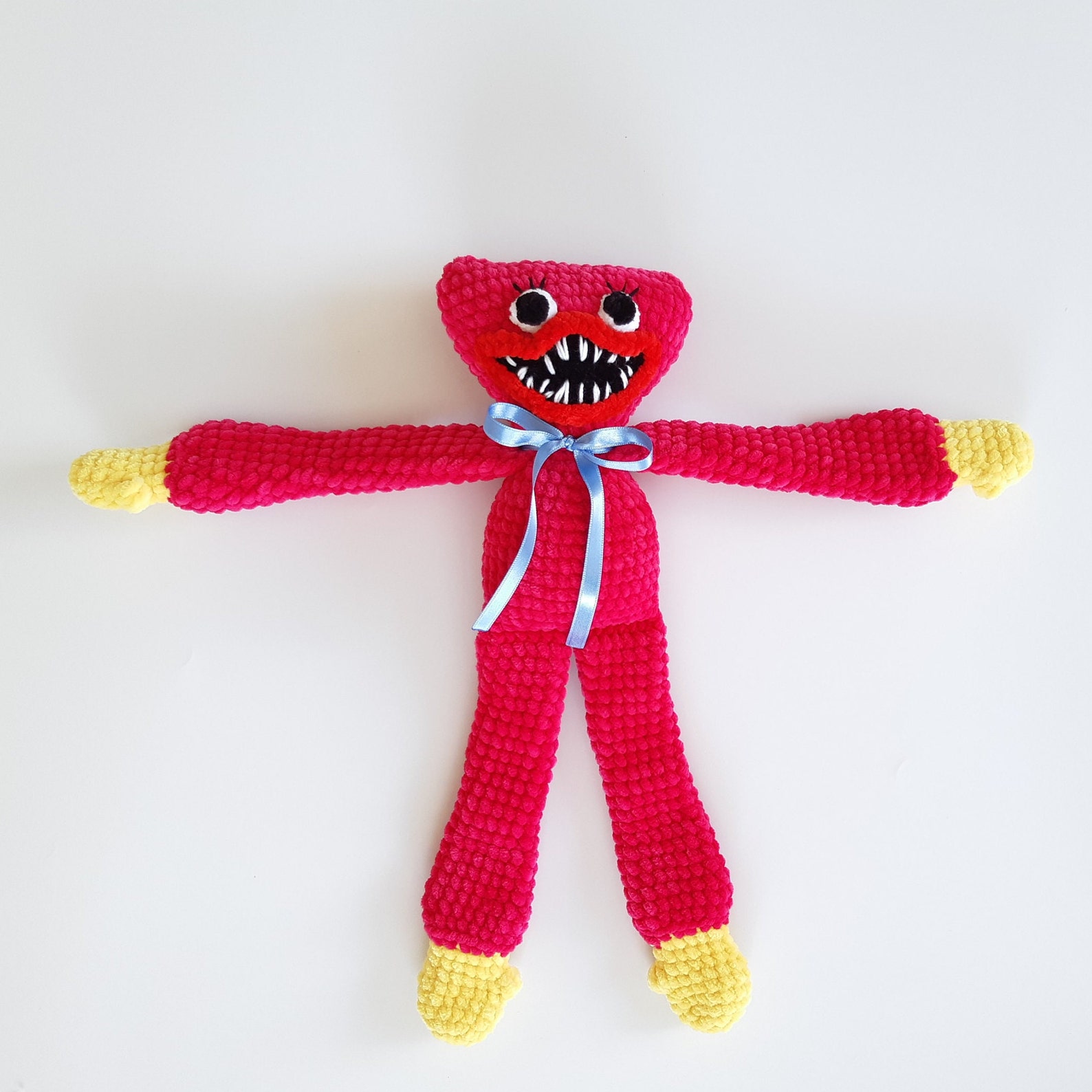 Plush Huggy Wuggy PATTERN Crochet Monster Plush Pattern Plush Etsy Canada