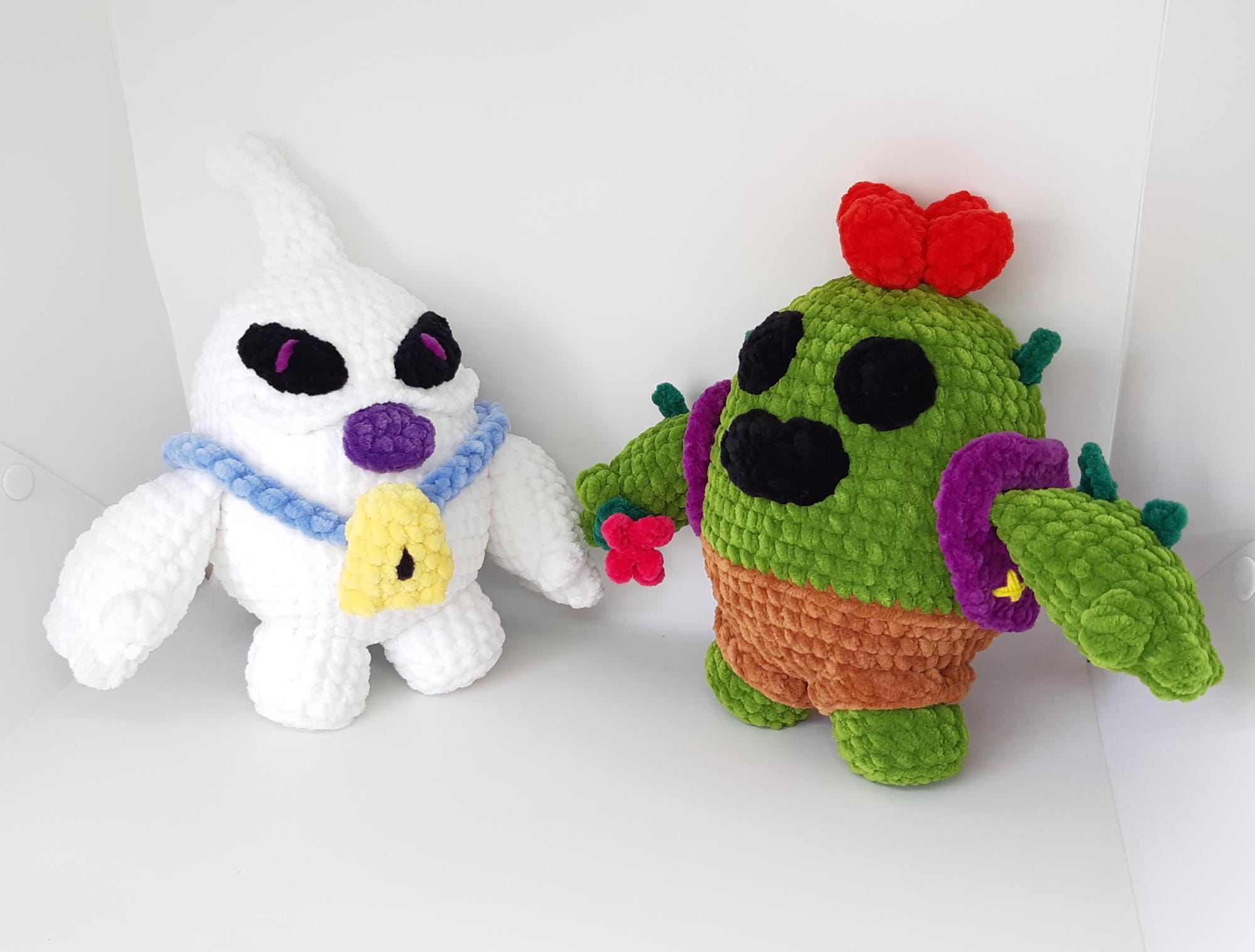Crochet Spike Plushie: Brawl Stars Inspired Cactus Toy - Etsy