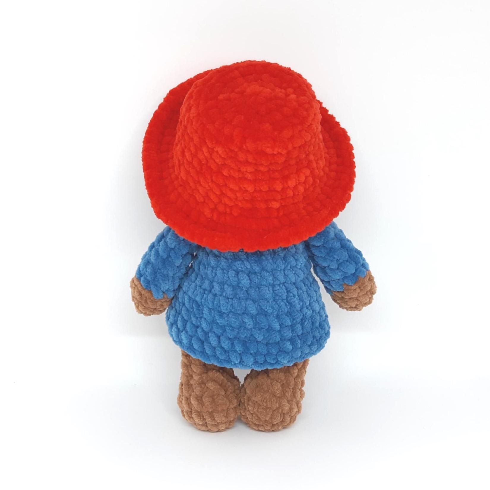 Bear Plushie Crochet Pattern PDF: Amigurumi Teddy Bear Traveler Doll - Etsy
