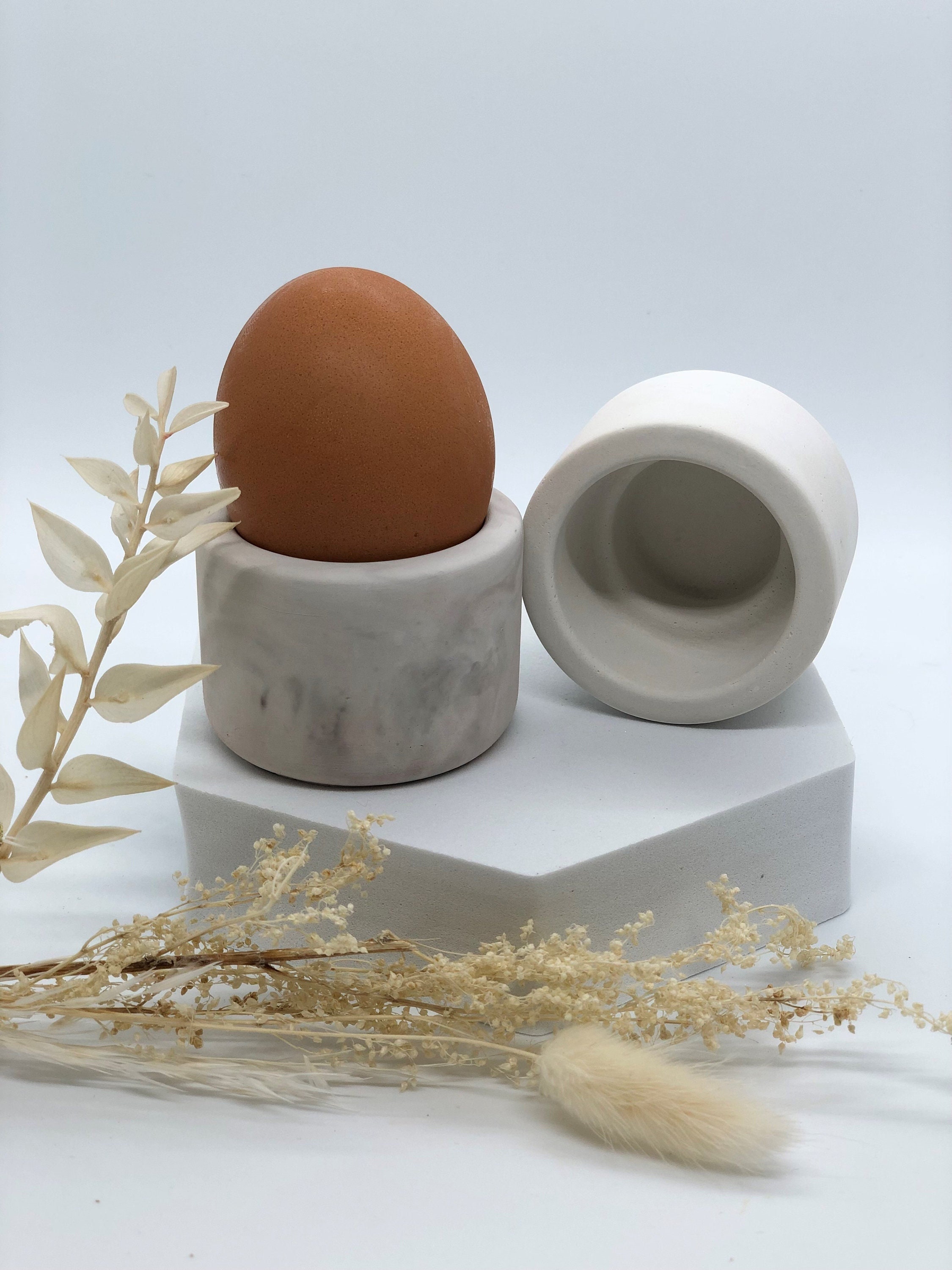 Coquetier, Coquetier Béton, Original, Fait Main, Unique, Minimaliste, Japandi