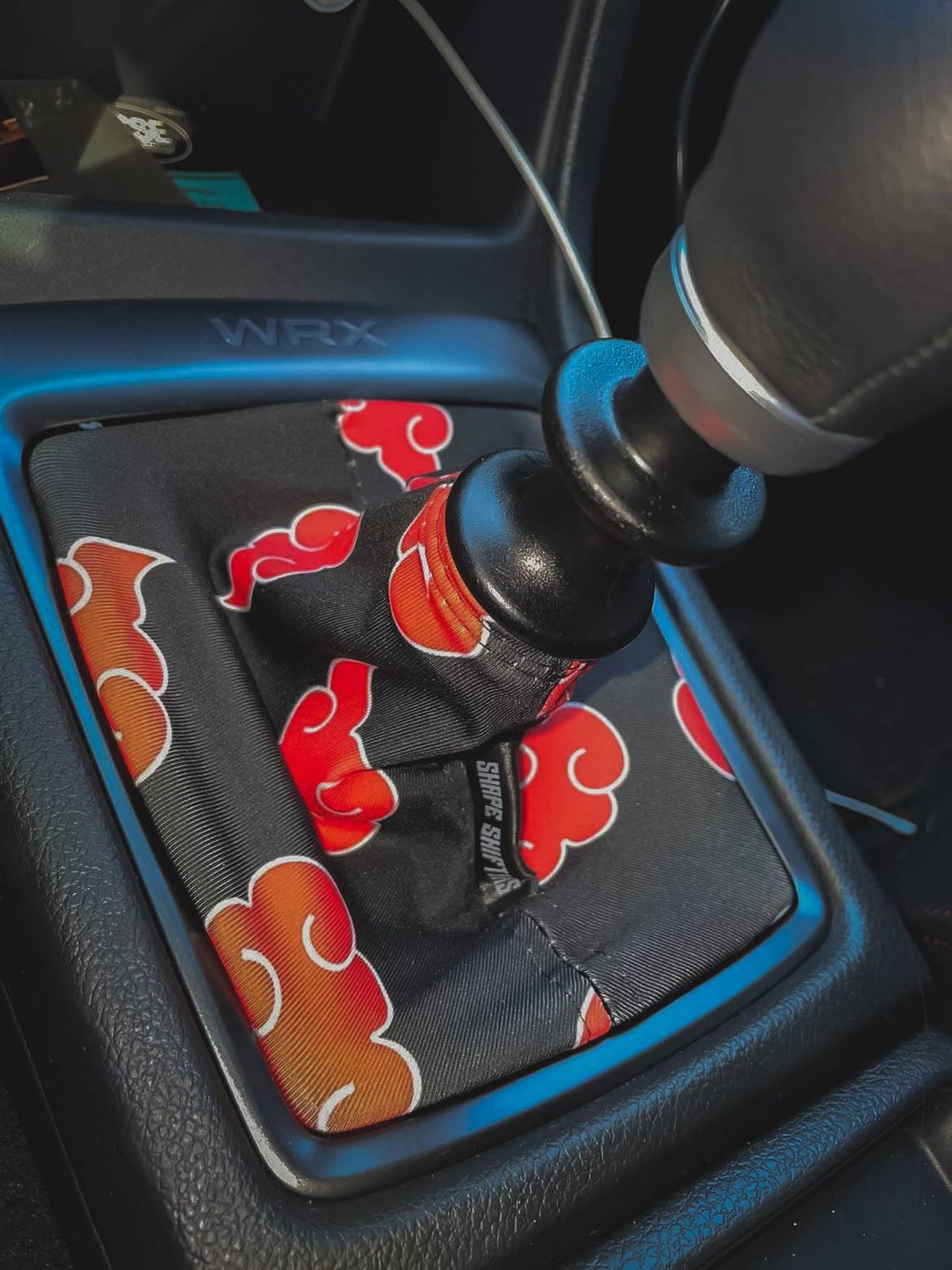 Akatsuki JDM Red Clouds Anime Shift Boot Gear Cover Handbrake Etsy France