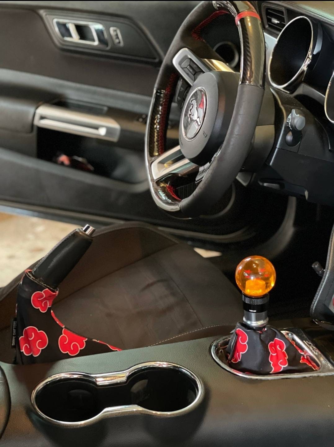 Anime Red Clouds Shift Boot And/or Handbrake Ebrake Boot Etsy