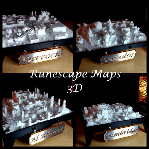 Runescape-kaarten 3D