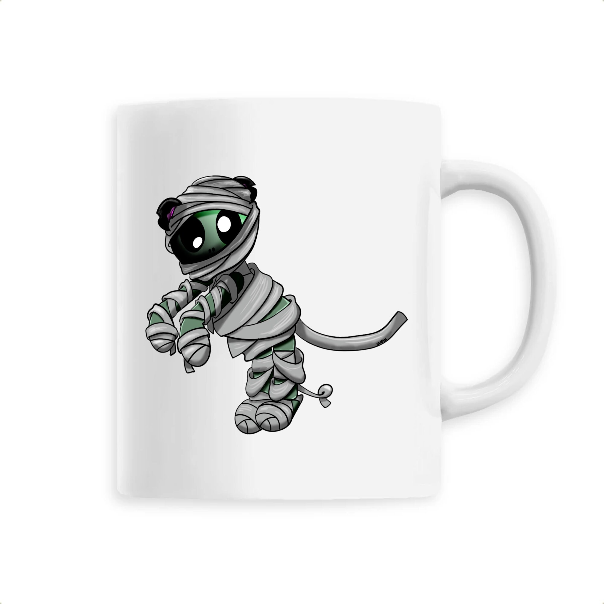 Mug Céramique Momie Panda Kawaii