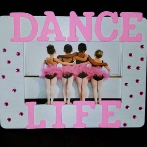 Dance Photo Frame, Dance Life, Dance Decor, Room Decor, Gifts for Girls, Dancer, Dance Teacher, Dance Gift, Dance Decoration, Dance, Ballet