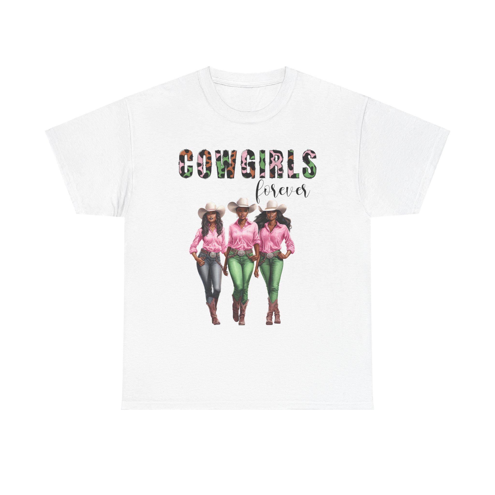 [YOUKSHIMWON] Cowgirl T-shirt ★人気★ Women's Rhinestone Fitted Tight Snug Shirt Sexy Cowgirl with