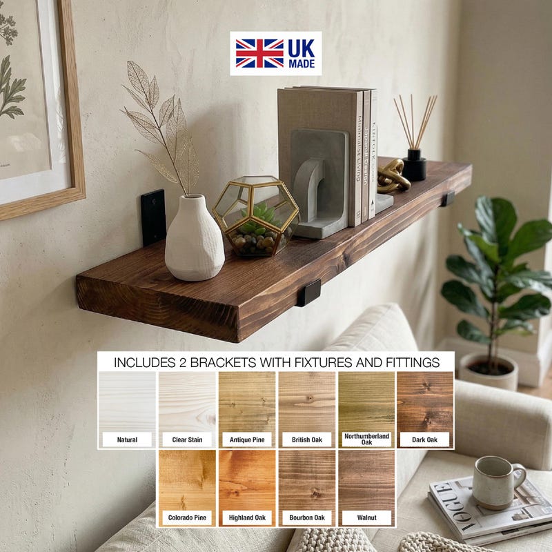 Feature Shelf 80cm Glass Shelf - Etsy UK