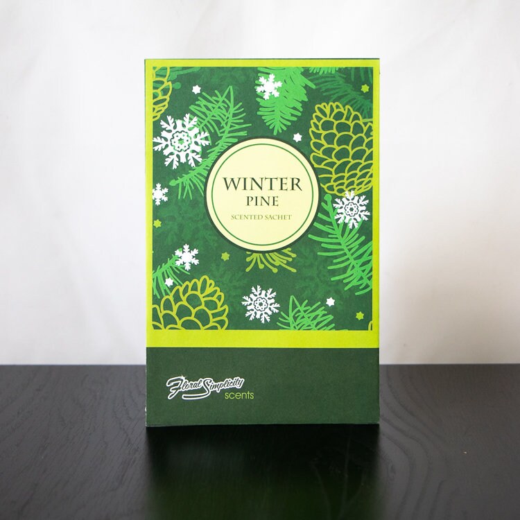 Winter Pine Scented Sachets 6pk Etsy