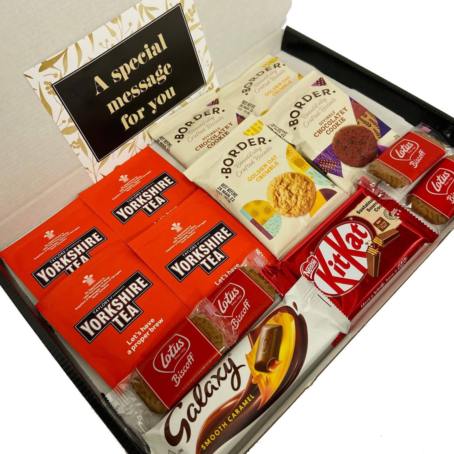 Yorkshire Tea Biscuits and Chocolate Treat Gift Box with FREE Etsy