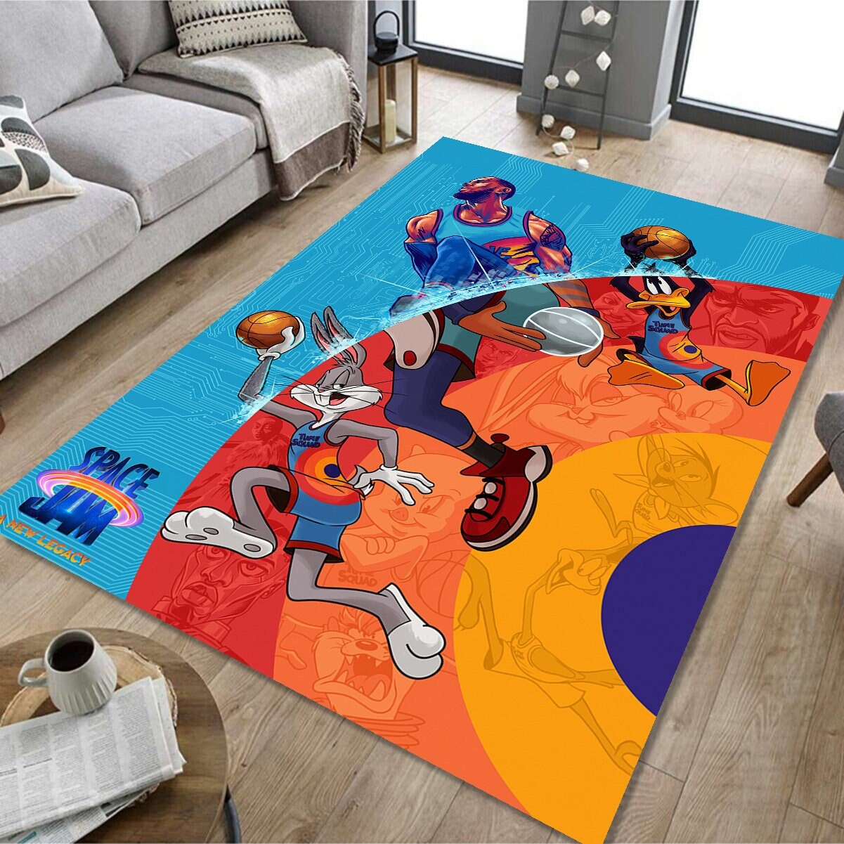 Space Jam Rug - Etsy