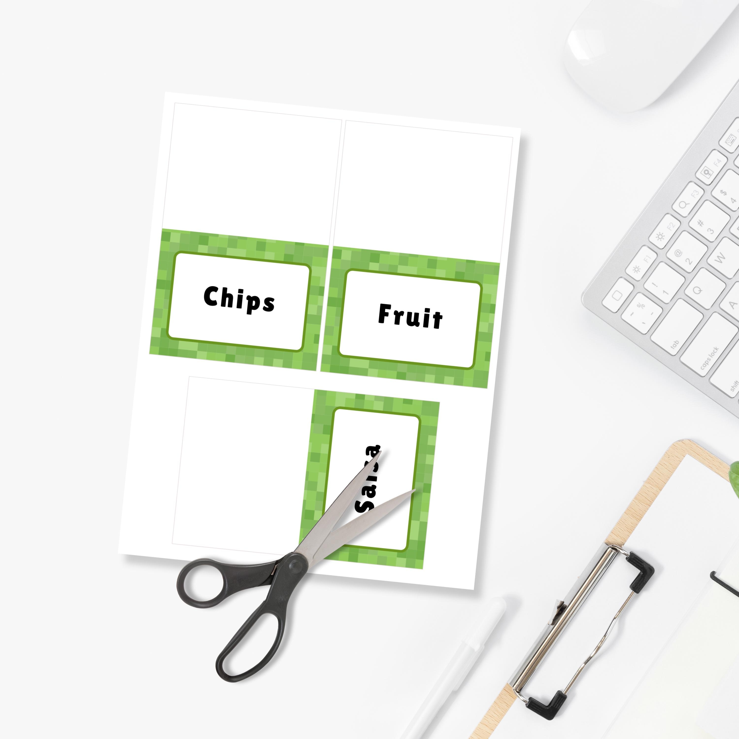 Printable Mining Labels & Cards