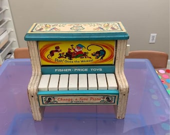 Vintage Toy Piano from Fisher Price