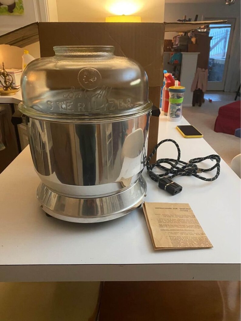 Vintage Baby Bottle Sterilizer From 1950's Etsy