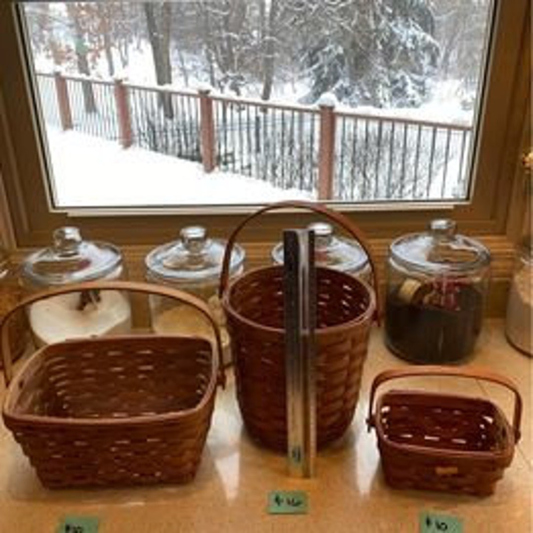 Vintage Longaberger Baskets Etsy