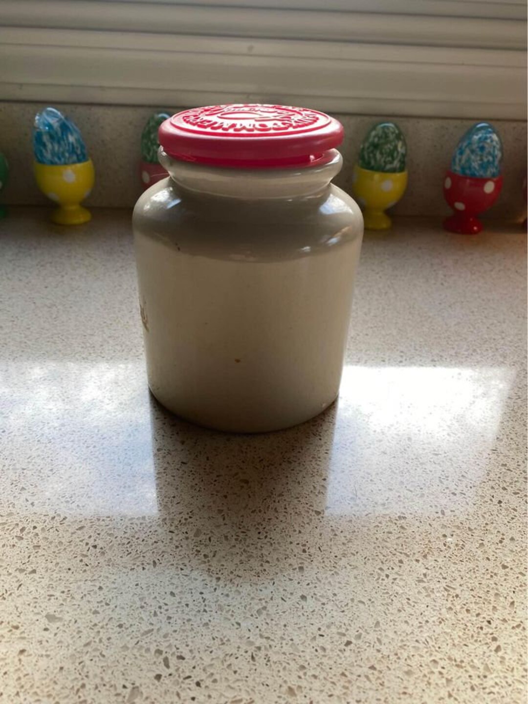 Vintage Mustard Jar Etsy