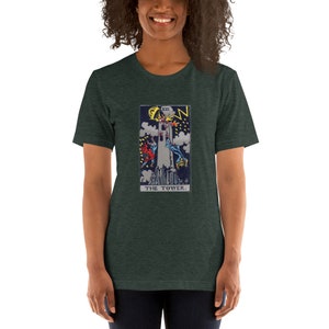 16 - The Tower - Rider-Waite-Smith Tarot Shirt