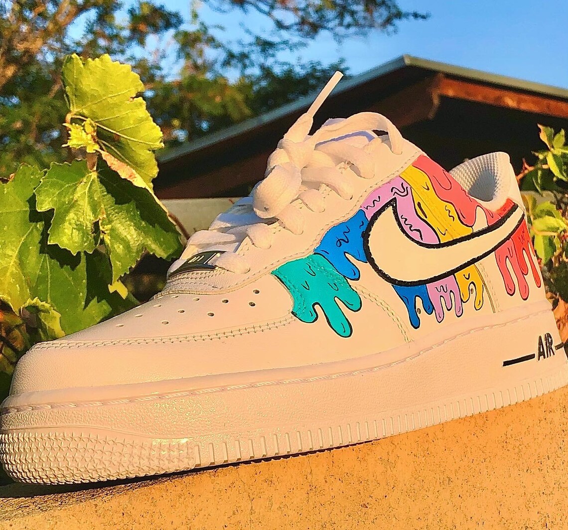 custom air force 1 slime