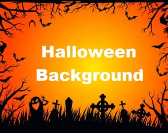 Halloween Backgrounds. Set of 3 Halloween Backgrounds Plus BONUS Halloween Font!