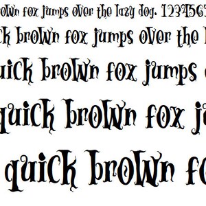 May include: The quick brown fox jumps over the lazy dog. 1234567890 The quick brown fox jumps over the lazy dog. The quick brown fox jumps over th The quick brown fox jumps The quick brown fox ju