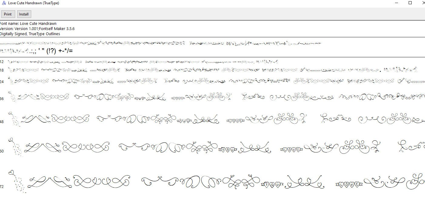 Font With Tail! Hello Font, Handwriting Font, Tail is Automatically ...