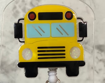 Schulbusfahrer Abzeichen Reel, Namensschild Halter