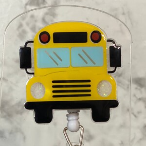 Schulbusfahrer Abzeichen Reel, Namensschild Halter