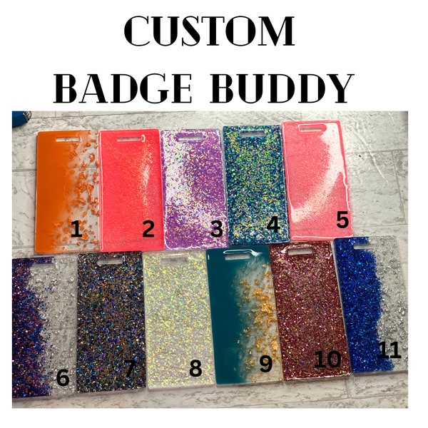 Badge Buddies, Custom Badge Buddy, ID badge Buddy, Title Badge Buddy, Title Badge