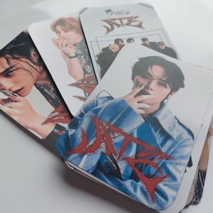 Lee Know Skz photocard | Stray kids merch | Kpop photocard with photocard sleeve