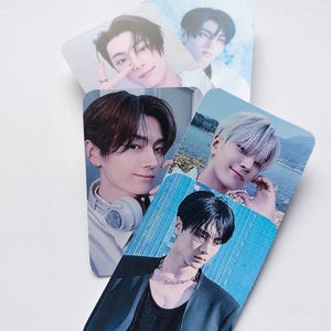 Carte photo Jay Enhypen avec pochette | Produits dérivés Enhypen | Carte photo Kpop