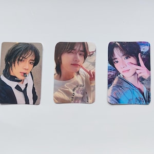 Carte photo Beomgyu TXT | Produits Tomorrow X Together | Carte photo Kpop avec pochette