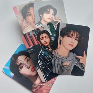Han Jisung Skz photocard | Stray kids merch | Kpop photocard with photocard sleeve