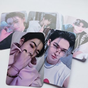 Carte photo Niki Enhypen avec pochette | Produits dérivés Enhypen | Carte photo Kpop