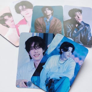 Carte photo Jake Enhypen avec pochette | Produits dérivés Enhypen | Carte photo Kpop