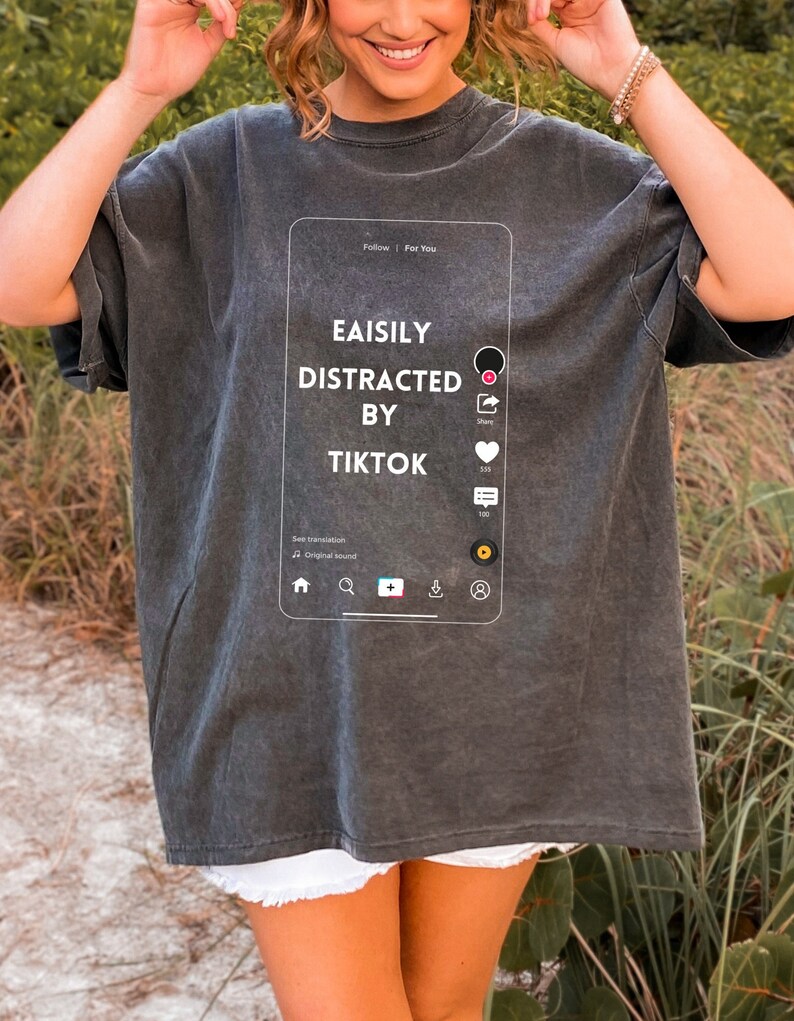 Social Media Shirt Tiktok Shirt Funny Shirt Meme Shirt Etsy