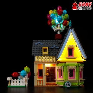 Led Light Kit for 'Up' House - Compatible with LEGO® 43217 Set