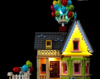 Led Light Kit for 'Up' House - Compatible with LEGO® 43217 Set