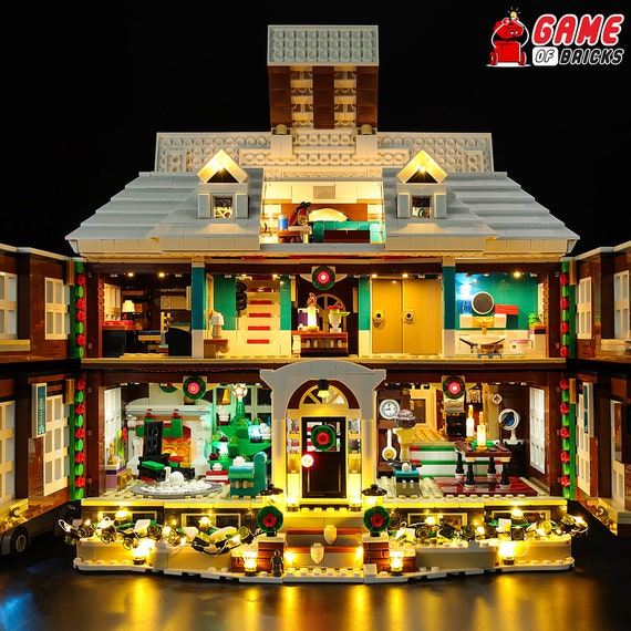 LED Light Kit for Home Alone Compatible With LEGO® 21330 Set 