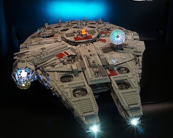 LED Light Kit for Millennium Falcon - Compatible with LEGO® 10179 Set